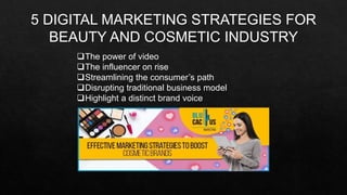 EFFECT OF SOCIAL MEDIA MARKETING ON COSMETIC INDUSTRY.pptx