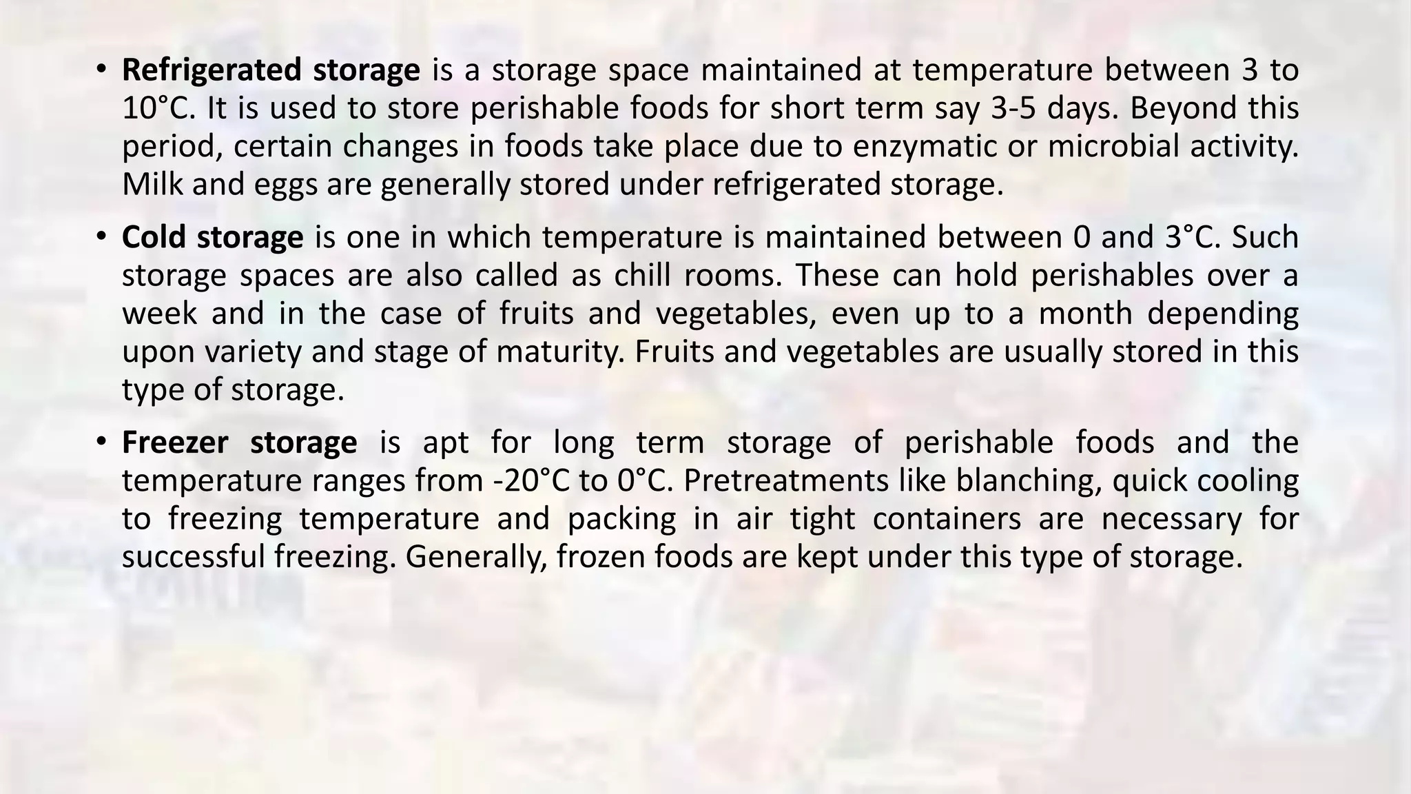 Effect of storage on the nutrients of processed foods | PPTX
