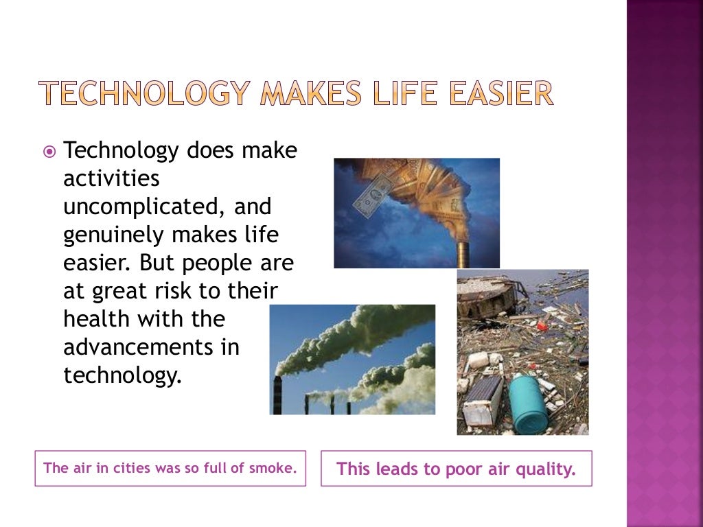 impact of science and technology on environment essay
