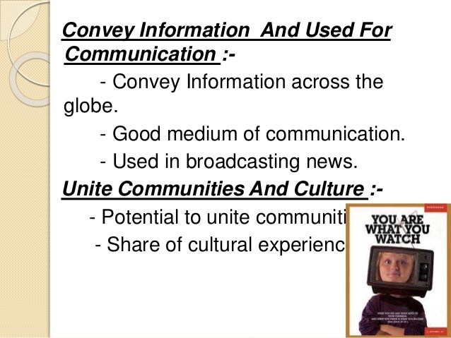 the various negative effects of television on society according to marie winns the plug in drug Television's positive effects on society according to marie winn and her essay “the plug-in drug,” television has various negative effects on our society today in her essay winn explores the ways in which television has harmfully caused disruptions with the quality of family life, rituals, and values. the various negative effects of television on society according to marie winns the plug in drug Television's positive effects on society according to marie winn and her essay “the plug-in drug,” television has various negative effects on our society today in her essay winn explores the ways in which television has harmfully caused disruptions with the quality of family life, rituals, and values.