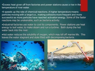 effects of thermal pollution on aquatic life