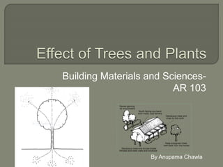 Building Materials and Sciences-
AR 103
By Anupama Chawla
 
