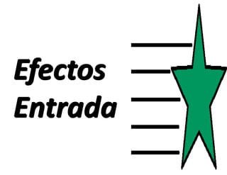 Efectos
Entrada
 