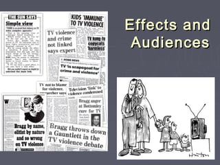 Effects and
 Audiences




         1
 