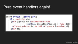 Pure event handlers again!
extended version
 