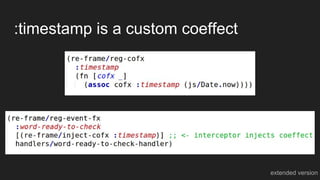 :timestamp is a custom coeffect
extended version
 
