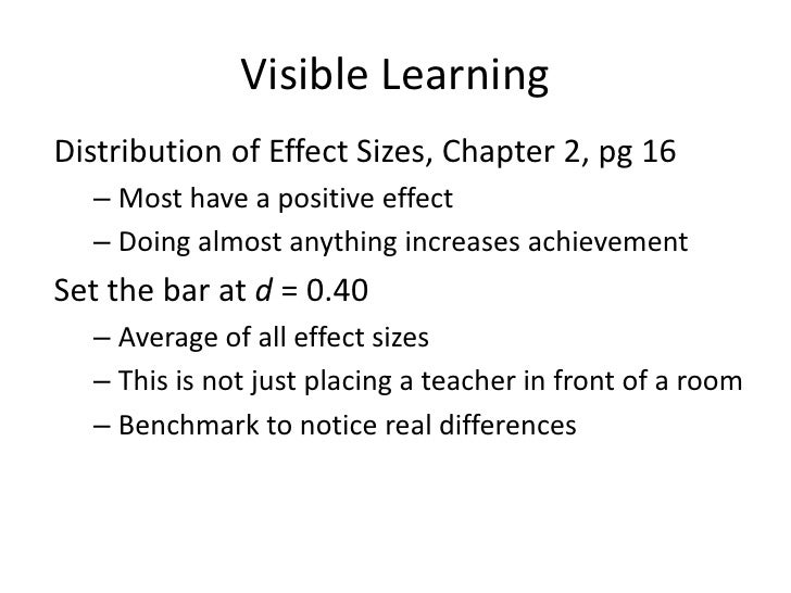 what does effect size mean in research