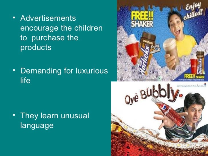 Effects of advertising on children 17