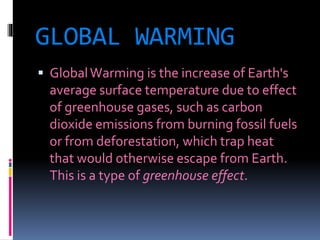 Effects of air pollution | PPTX