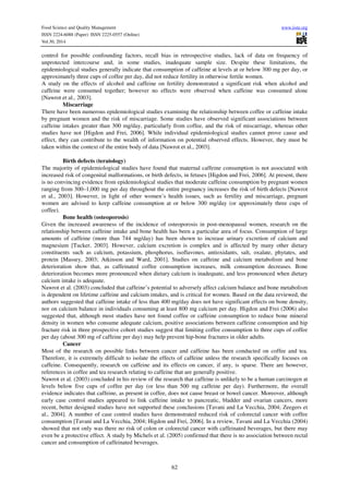 Effects of caffeine on health and nutrition | PDF