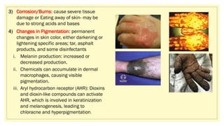 EFFECTS OF CHEMICALS IRRITANTS AND DRUGS ON SKIN.pptx