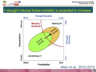 Effects of climate change and deforestation on potential of carbon sequestration and its implication in forest landscape restoration