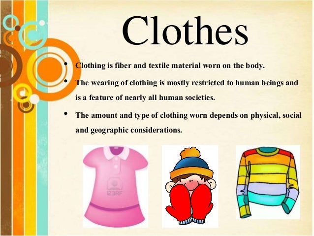 Clothing And Textile
