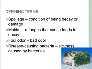 Effects of decaying materials to one’s health and | PPT