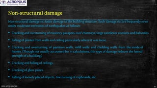 Effects of earthquake on non engineered buildings | PDF