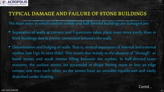 Effects of earthquake on non engineered buildings | PDF