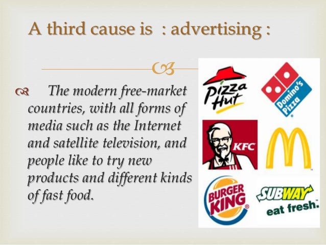 fast food cause and effect