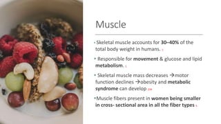 Effects of Estrogen on Female Muscle and Tendon | PPTX