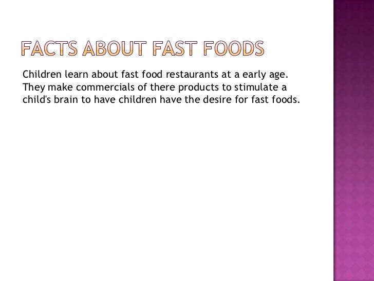 Fast Food Effects On Health Powerpoint Fast Food Effects On Health Powerpoint
