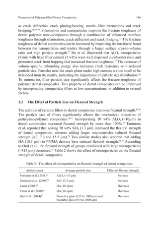Effects of filler size on the mechanical properties of polymer filled ...