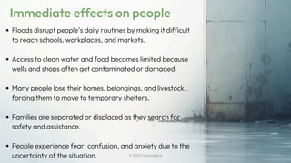 Effects of Floods on People and Communities | PDF