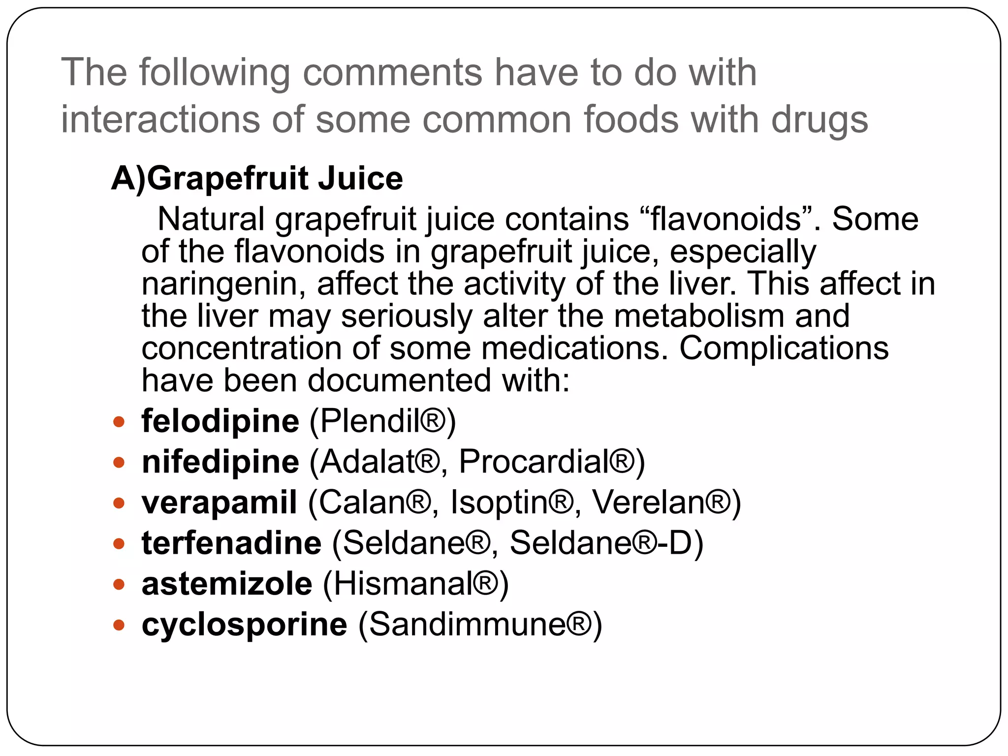 Curated visual reference: Visual Reference: Effects Of Food On Absorption Of Drugs
