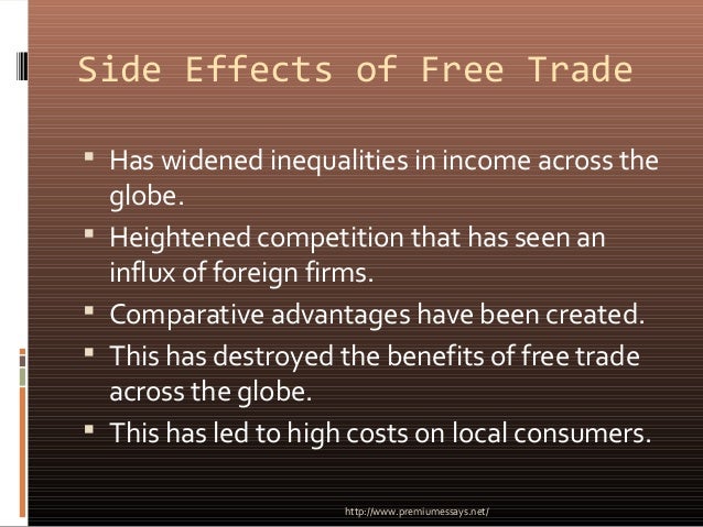 Effects of free trade on globalization