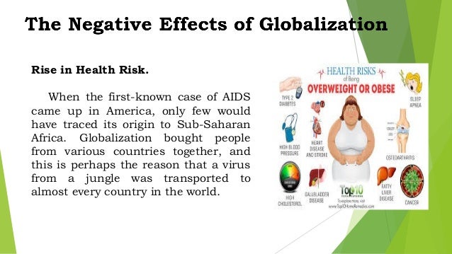 what are the negative impacts of globalization