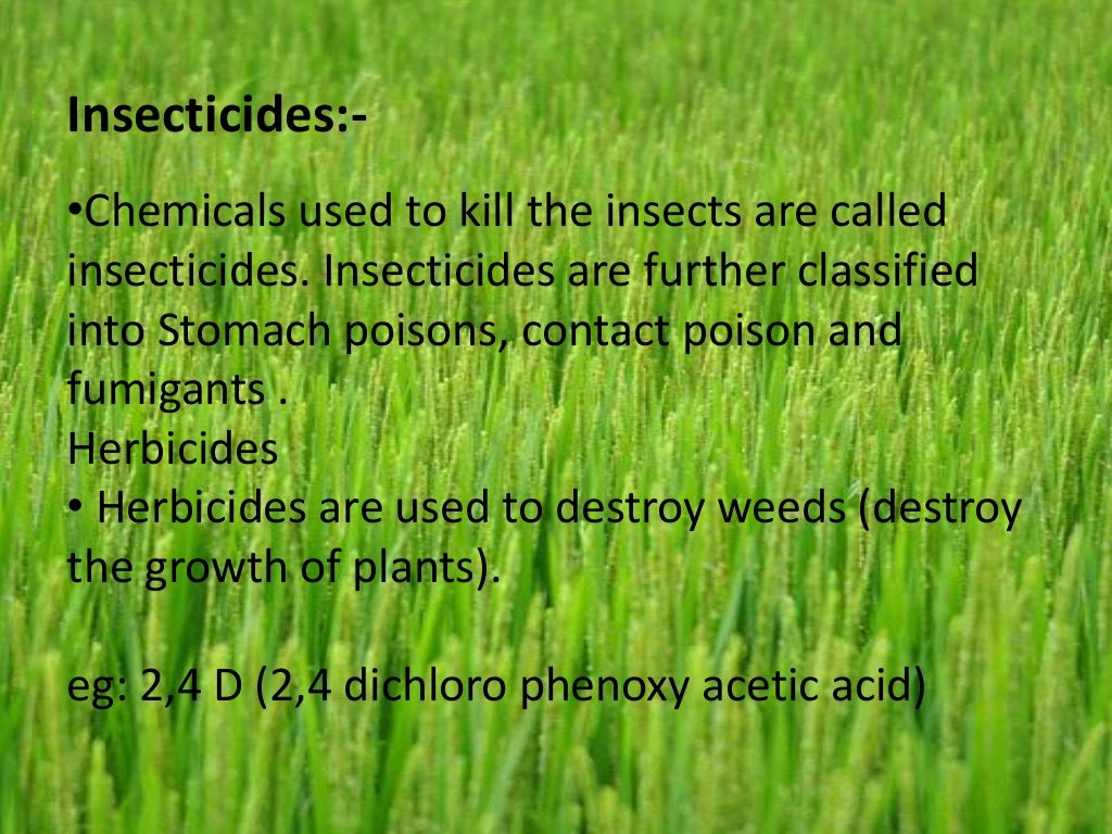 Effects of modern agriculture