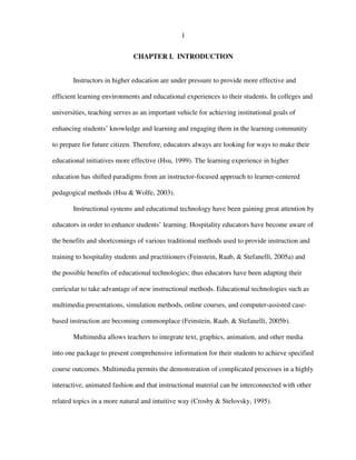 Effects of multimedia instructional material on students learning | PDF