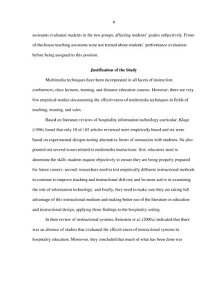 Effects of multimedia instructional material on students learning | PDF