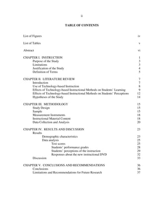 Effects of multimedia instructional material on students learning | PDF