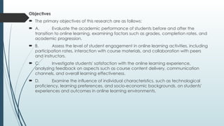 Effects of online learning towards students of (GROUP 9).pptx | Online ...