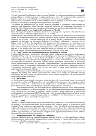Effects of organizational culture on employee performance | PDF