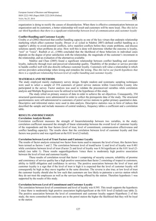 Effects of relationship marketing on customer loyalty | PDF