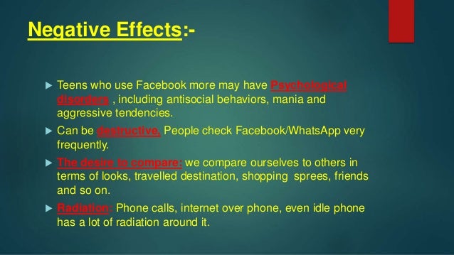 Positive And Negative Effects Of Internet Addiction