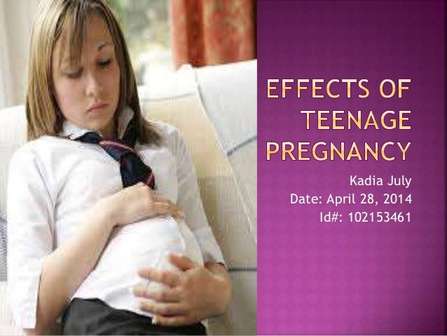 The Importance Of Teenage Pregnancy