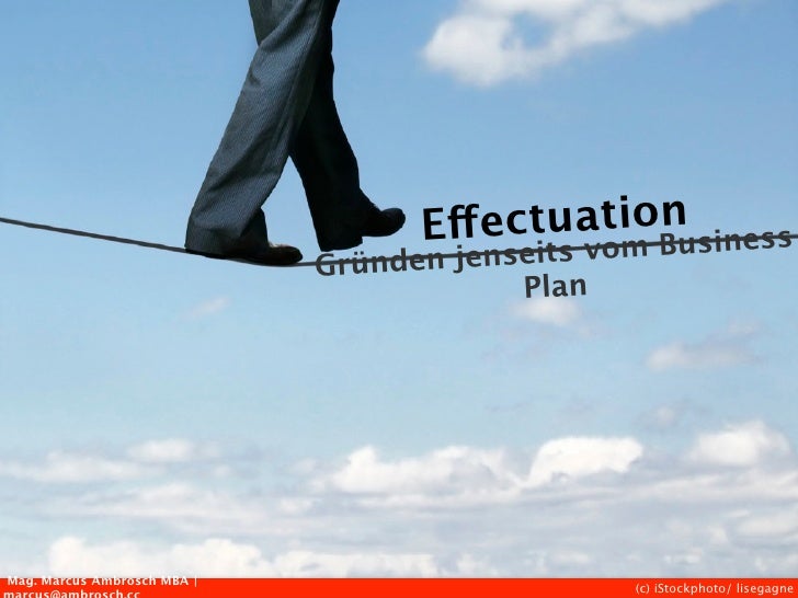 Effectuation in entrepreneurship picture