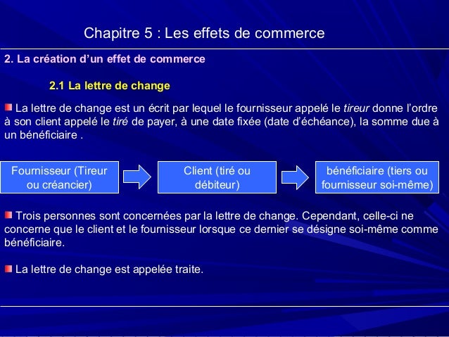 Les effets de commerce pdf Les effets de commerce pdf