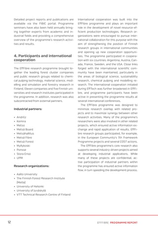 FIBIC EffFibre programme report | PDF