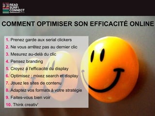 CRÉER DES EXPÉRIENCES http://www.youtube.com/wariolandshakeit2008 http://www.bannerblog.com.au/2009/03/citroen_banner.php 