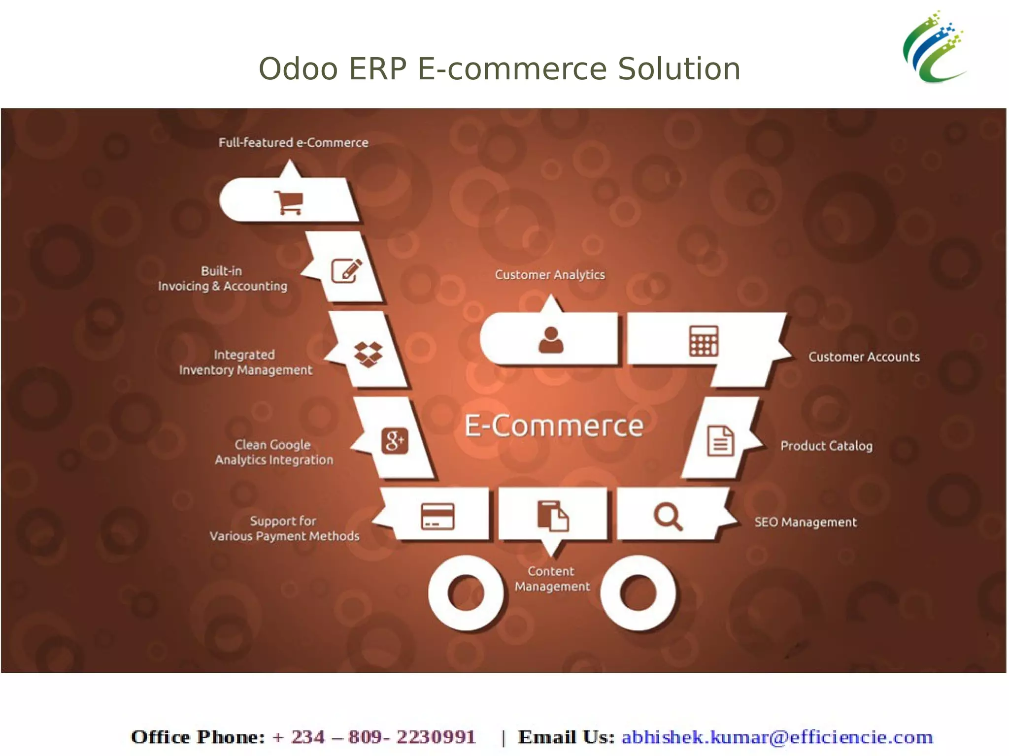 Odoo ERP E-commerce Solution
 