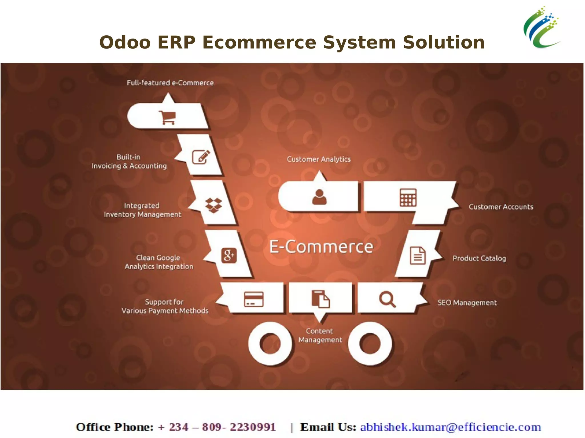 Odoo ERP Ecommerce System Solution
 