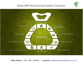 Odoo ERP Accounting System Solution
 