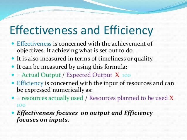 What Is Efficiency >> Efficiency What Is Efficiency >> Efficiency