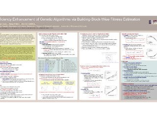 Efficiency Enhancement of Genetic Algorithms Via Building-Block-Wise Fitness Estimation