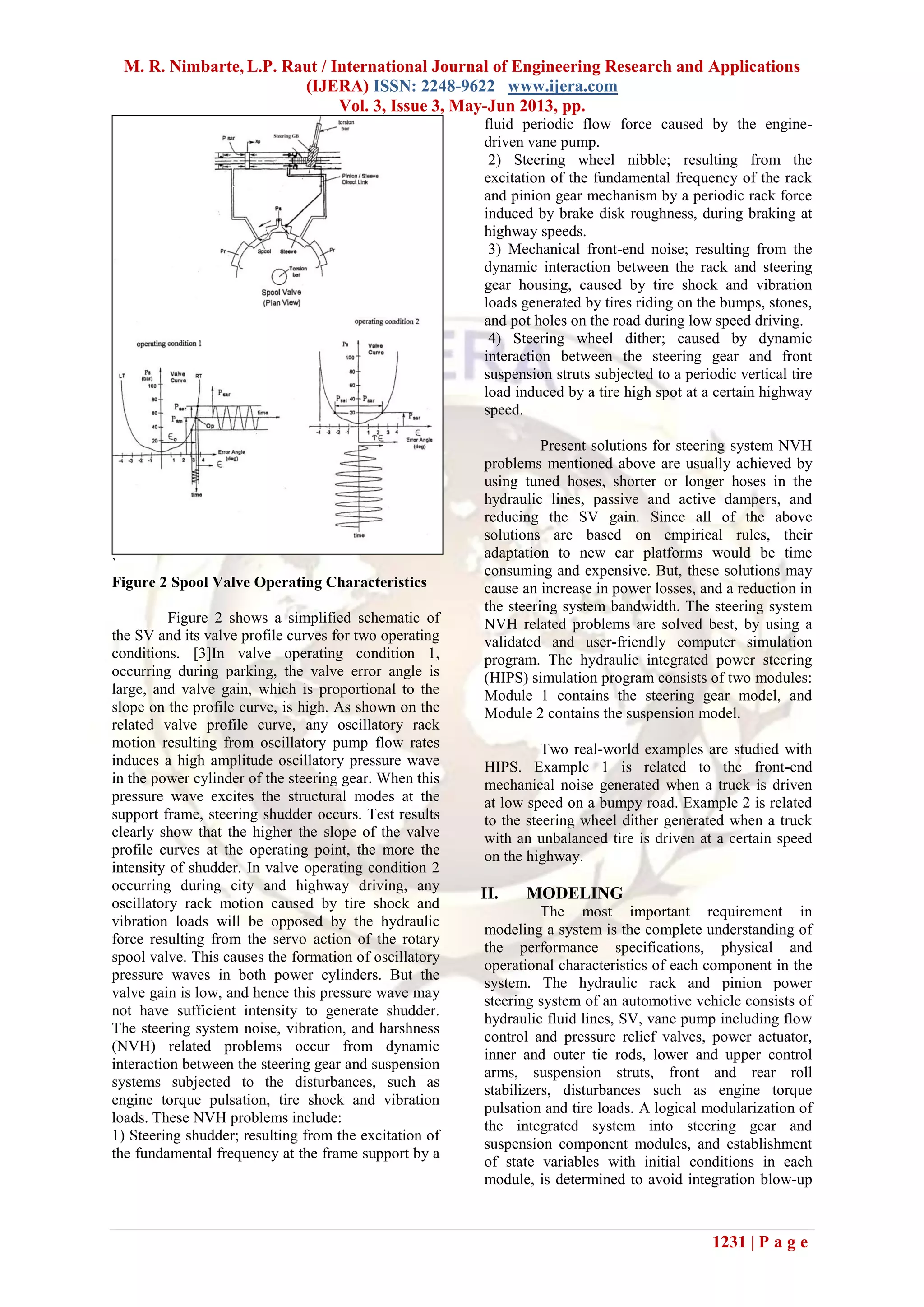 Efficiency analysis of hydraulic power steering system | PDF