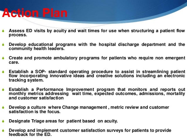 Efficiency in the emergency room 2