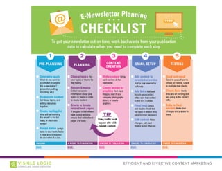 EFFICIENT AND EFFECTIVE CONTENT MARKETING
 