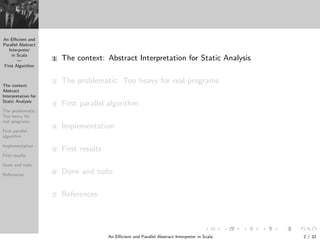 An Efficient and Parallel Abstract Interpreter in Scala — First ...